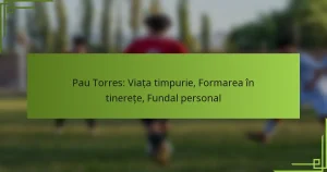 Pau Torres: Viața timpurie, Formarea în tinerețe, Fundal personal