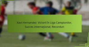Xavi Hernandez: Victorii în Liga Campionilor, Succes internațional, Recorduri
